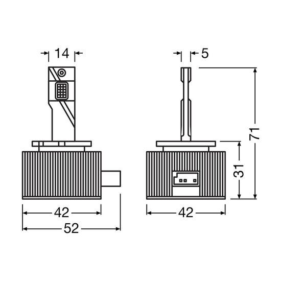 Osram D1S LED LAMP LEDriving HL EASY XEN 