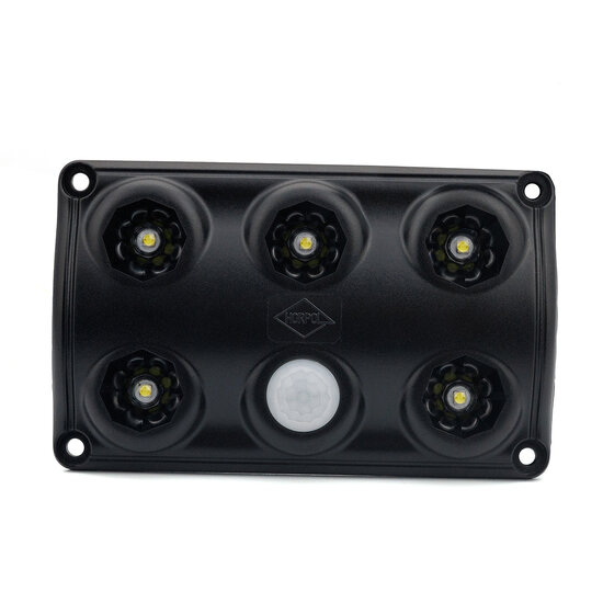 Horpol LED Innenleuchte Schwarz 12-24V | Bewegungssensor