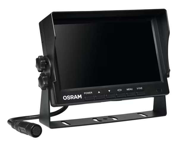OSRAM ROADsight OCS700N kabelgebundenes R&uuml;ckfahrkamera Set mit 7" AHD Monitor