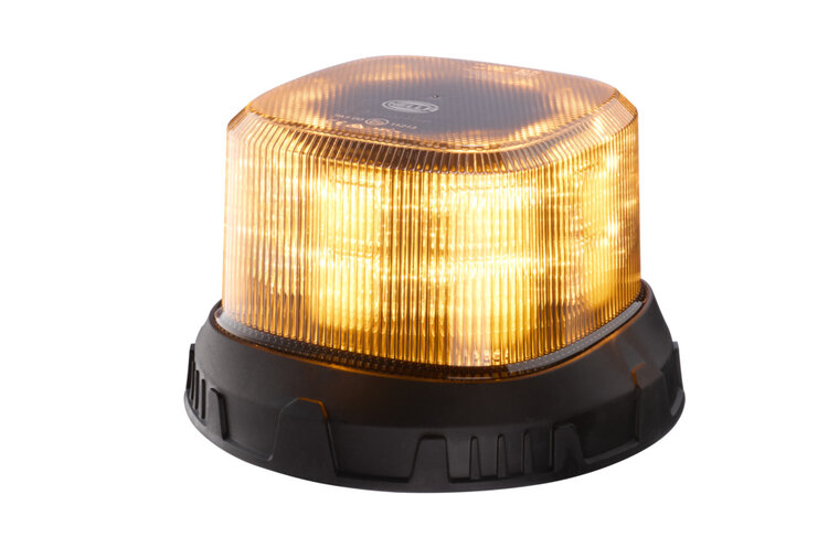 HELLA K-LED QUADRA Rundumleuchte Orange | Smoke