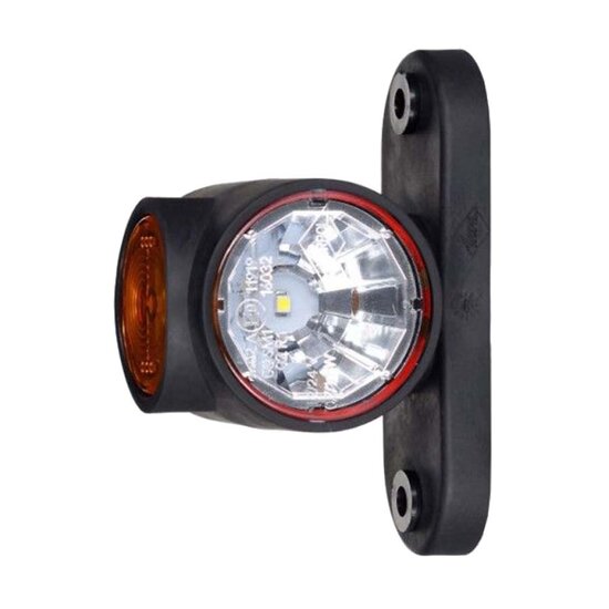Horpol LED Begrenzungsleuchten Set 2 St&uuml;ck | 3 Funktionen universal kurz