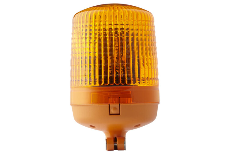 HELLA KL7000 24V gelbe Rundumleuchte | Rohrstutzen
