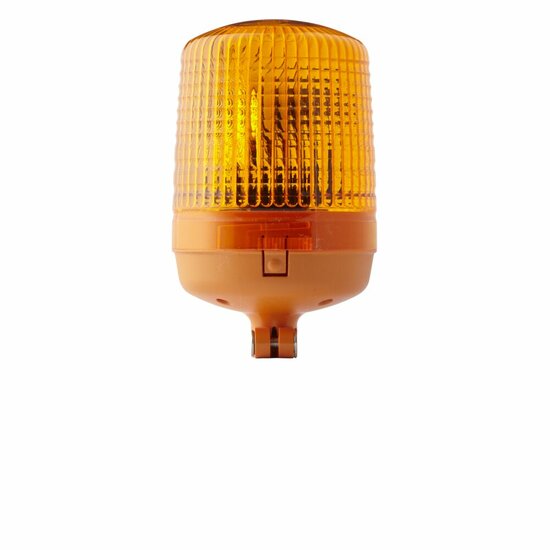 HELLA KL7000 12V gelbe Rundumleuchte | Rohrstutzen