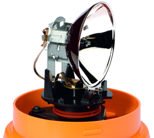 HELLA KL7000 12V gelbe Rundumleuchte | Aufbau