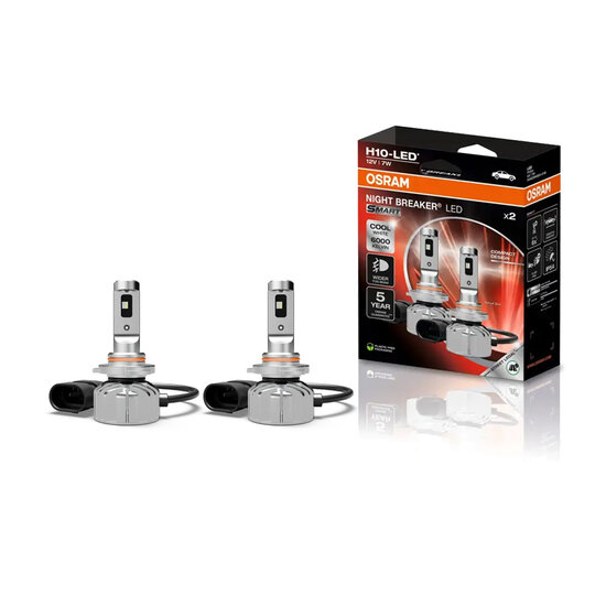 Osram Night Breaker LED Smart H10 ECE-zugelassenes Set