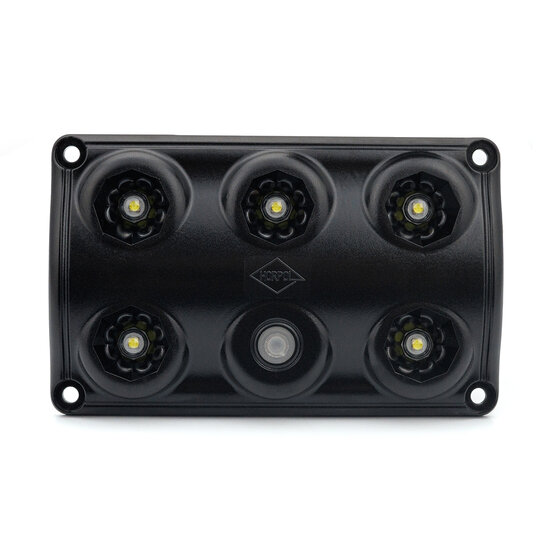 Horpol LED Innenleuchte Schwarz 12-24V | Mit Schalter