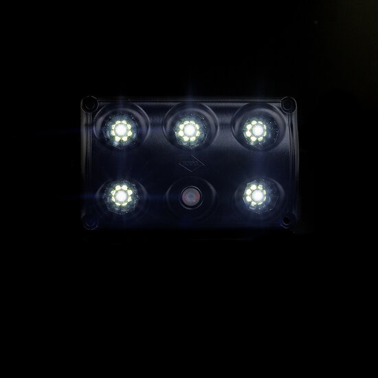 Horpol LED Innenleuchte Schwarz 12-24V | Mit Schalter