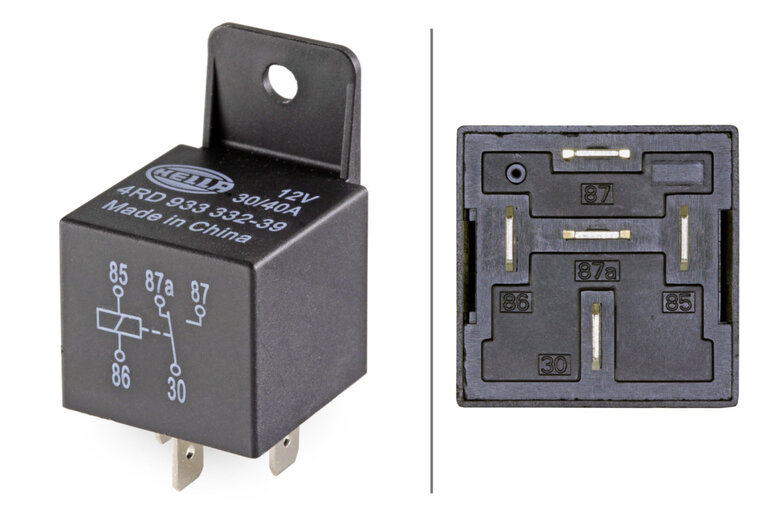 HELLA 4RD 933 332-391 Wechselrelais 12V 5-polig | 20A