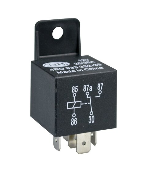 HELLA 4RD 933 332-391 Wechselrelais 12V 5-polig | 20A