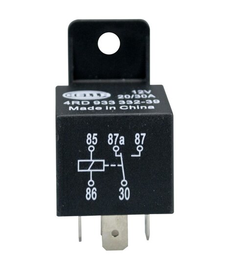 HELLA 4RD 933 332-391 Wechselrelais 12V 5-polig | 20A