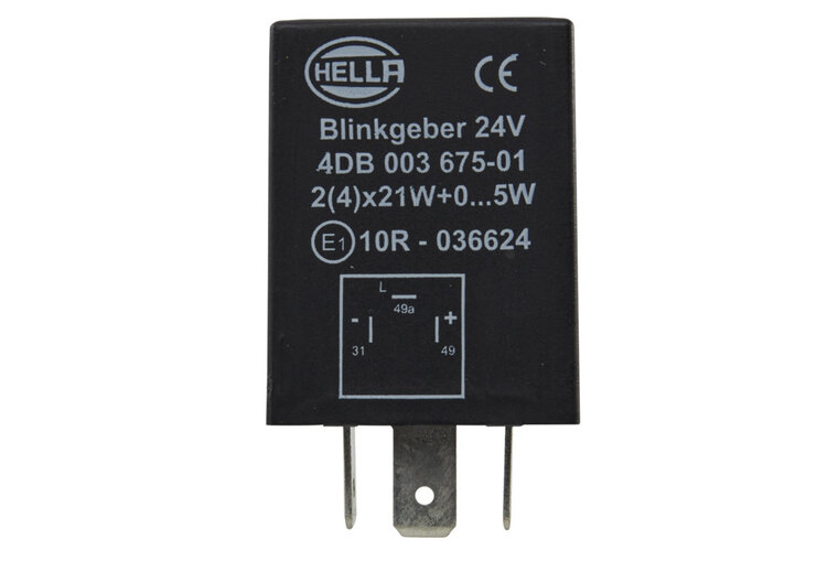 HELLA 4DB 003 675-011 Blinkrelais 24V 3-polig