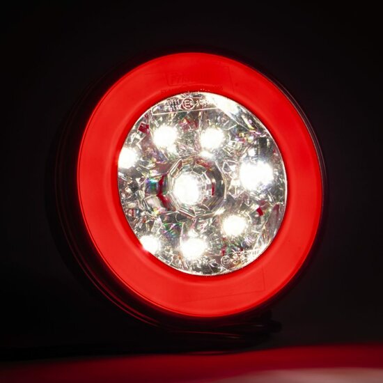 Fristom FT-112 LED R&uuml;ckleuchte + R&uuml;ckfahrscheinwerfer | Kabel