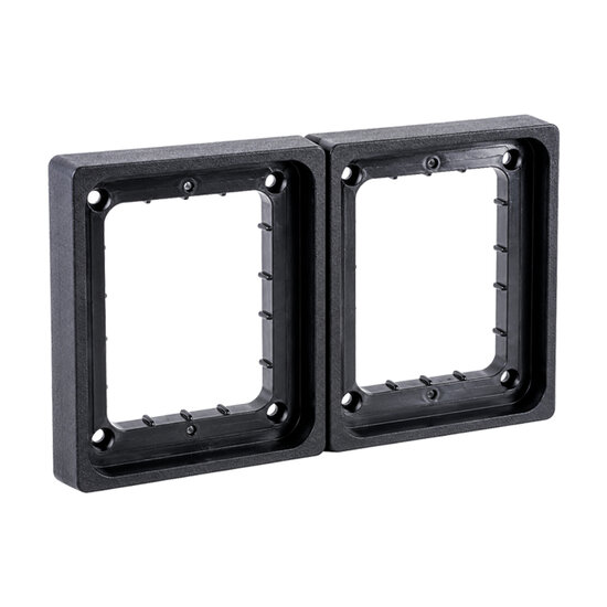 Fristom Doppel-Einbaurahmen | F&uuml;r FT-323 LED &amp; FT-324 LED