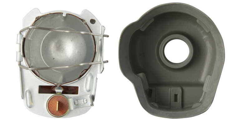HELLA 1A6 002 395-071 7 Zoll Halogen-Scheinwerfer | H4/T4W 12V