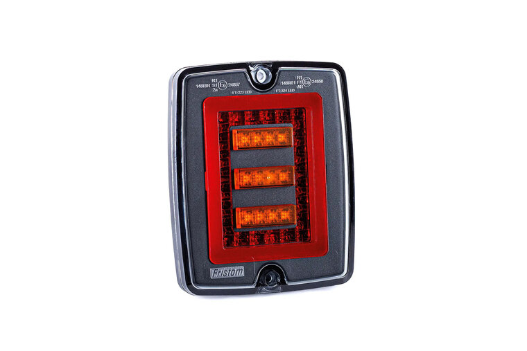 Fristom FT-323 LED R&uuml;cklicht| 3-Funktionen | Inklusive Rahmen
