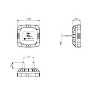 Horpol Roca LED Frontleuchte 3-Funktionen 12/24V LZD-2802