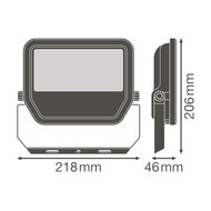 Ledvance 50W LED Fluter 230V Schwarz 6500K Kaltweiß