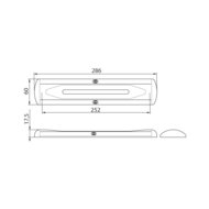 Dasteri LED Innenleuchte 28,6CM High Power