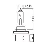 Osram H11 Halogen Birne 12V 55W PGJ19-2 Night Breaker Laser