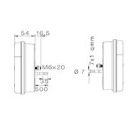 Aspöck Rückleuchte MultiLED II Links 5P