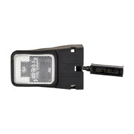 Horpol LED Positionsleuchte weiß, 12–24 V + DC-Anschluss LD 2747/ZP