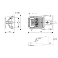 Horpol LED Positionsleuchte Weiß 12-24V LD 2732