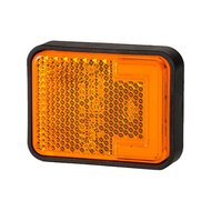 Horpol LED Positionsleuchte Orange + Reflektor NEON Look