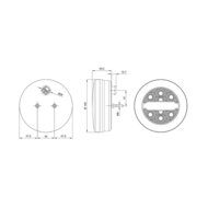 Fristom FT-113 LED Rückleuchte 3-Funktionen 5-pins Bajonet