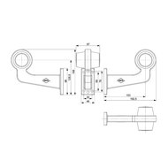 Horpol LED Begrenzungsleuchte 12-24V Orange-Rot Rechts LD 2621