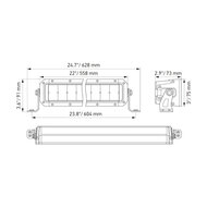 Hella Black Magic Double LED Lightbar 21.5'' 55CM | 1FJ 358 196-401