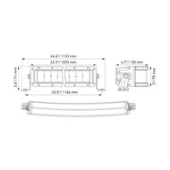 Hella Black Magic Double Cruved LED Lightbar 40" 102CM | 1GJ 358 197-621
