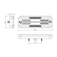 Dasteri DSL-7000 5-Lichtfunktionen LED-Rücklicht rechts