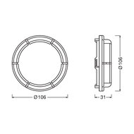 Osram Ledriving Scheinwerferkappe Set LEDCAP12