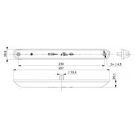 Horpol LED Nebel- Und Rückfahrscheinwerfer Slim Design LZD 2252