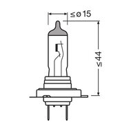 Neolux H7 Halogen Birne Gelb 12V 55W PX26d 2 Stück