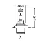 Osram H4 12V 60/55W P43t Cool Blue Intense (NEXT GEN)