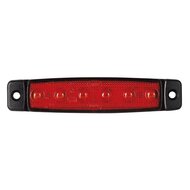 Dasteri LED Positionsleuchte Rot 12V