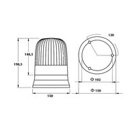 Dasteri Xenon Warnleuchte Dasteri 440