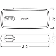 Osram BATTERY Start 400 Jump Starter + Powerbank
