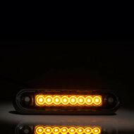 Fristom LED Positionsleuchte Orange Dark Look FT-073