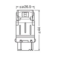 Osram P27/7W LED Retrofit Weiß 12V W2.5x16q 2 Stück | OFF-ROAD ONLY
