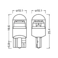 Osram W5W LED Retrofit 12V Set Night Breaker LED ECE-geprüft
