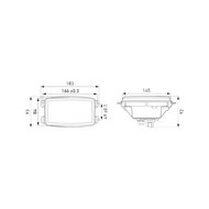 Hella LED Hauptscheinwerfer NovoLED Einbau | 1SA 327 210-011
