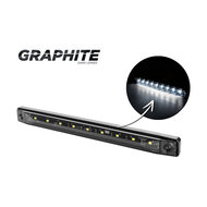 Horpol LED Postionsleuchte Wei&szlig; 4 LEDS Dark-Look