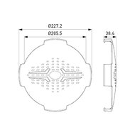 Hella Abdeckung für 9'' Blade Fernscheinwerfer