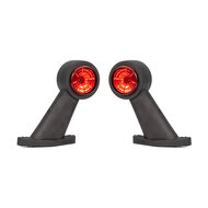 Fristom LED Begrenzungsleuchte 2-Funktionen Kurz FT-009 C Satz