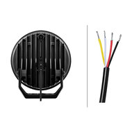 Hella LED-Fernscheinwerfer Blade 9" Chrom Weiß/Orange Positionslicht Ref. 50