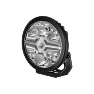 SET 4x Hella LED Fernscheinwerfer Blade 7" Schwarz + Schutzkappen