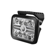 Hella Blade LED Fernscheinwerfer | Schwarz | Weiß/Orange Positionslicht | Ref 25 | Hängend