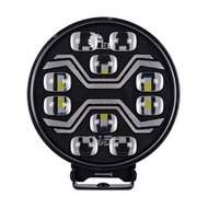 X-Spider Toxic LED-Strahler rund | Tagfahrlicht + LED-Blinker